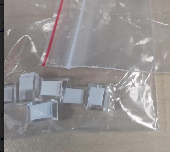 old D-BOX buttons