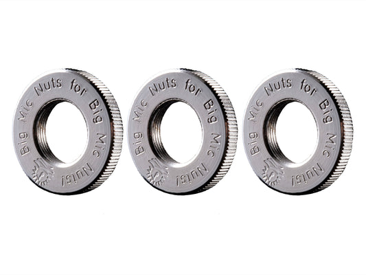 Jam Nut 3 Pack Chrome